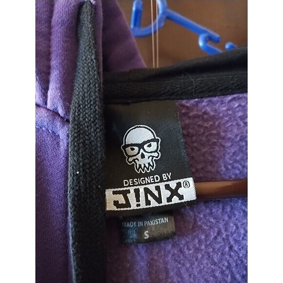 Jinx Blizzard Overwatch Widowmaker Hoodie Mens Small Purple Full Zip Sweatshirt - Picture 9 of 9